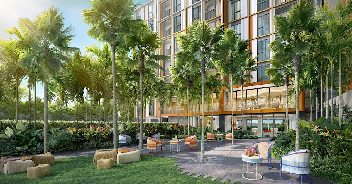 Продажа Квартира в Пхукет (Чалонг) — The Base Rise Phuket с бассейном - фото 3