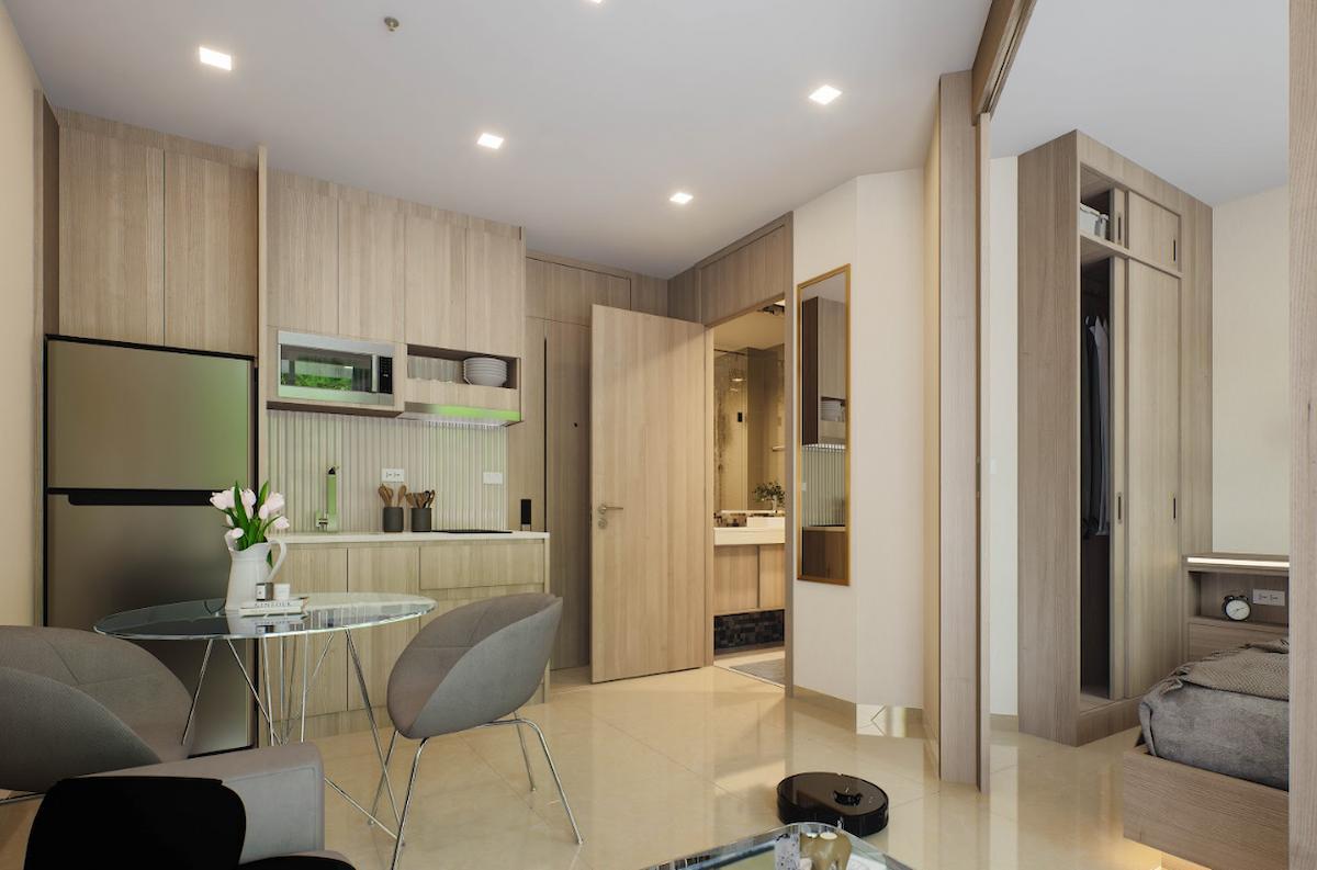 Продажа Квартира в Паттайя (Центральная Паттайя) — Harmonia City Garden (RESALE 1 bedroom) на берегу моря - фото 4