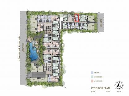 Siam Oriental Oasis (RESALE Studio 1 floor)