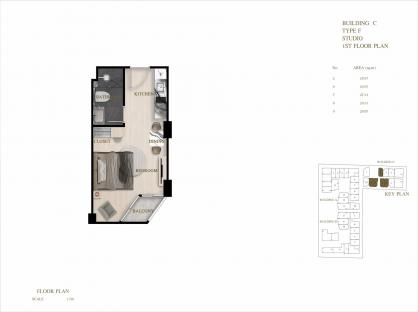 Siam Oriental Oasis (RESALE Studio 1 floor)
